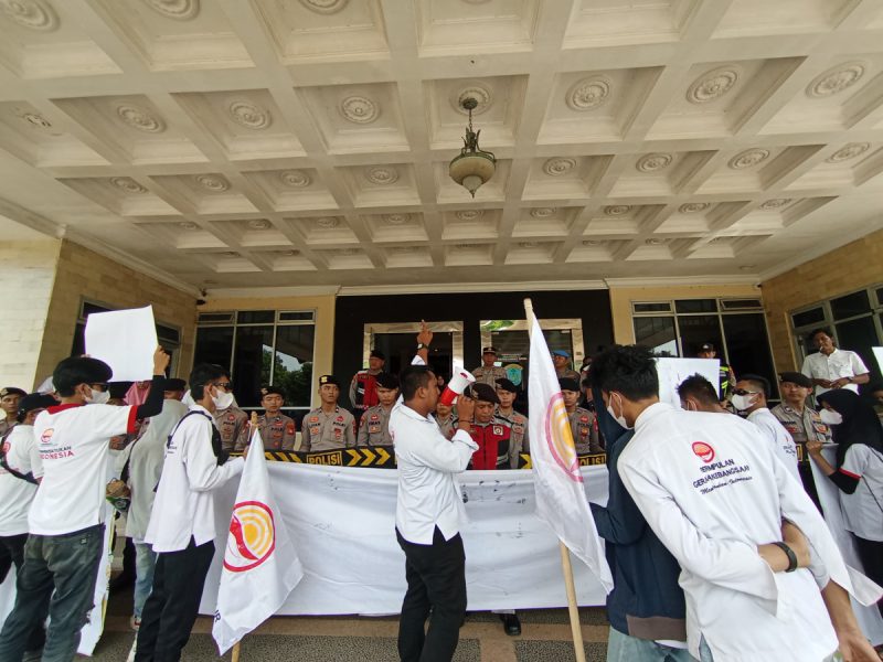 DPD PGK OKI Gelar Aksi Damai, Pertanyakan Keberadaan Wakil Rakyat yang Dinilai “Hilang”