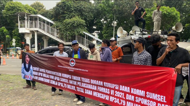 GAASS : Geruduk KPK RI Desak Usut Dugaan KKN Dana Rp32,79 Miliar di KORMI Sumsel